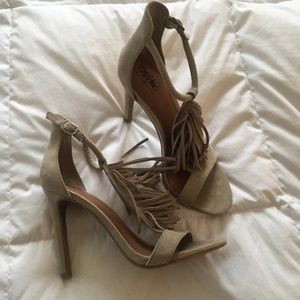 Mossimo fringe heels